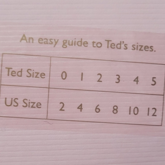 🍒EUC🍒 TED BAKER DRAGONFLY SHIFT DRESS - Picture 6 of 6